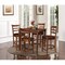International Concepts 36 in. x 36 in. Counter Height Table with 4 Emily Counter Height Stools - 5 Piece Set K581-3636-S6172-4 - alternate 1